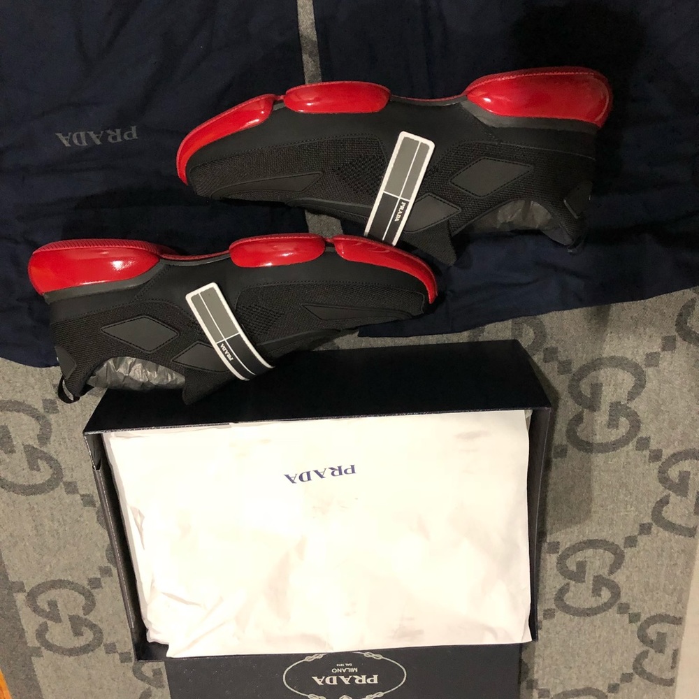 NEW 100% AUTHENTIC PRADA CLOUDBUST SNEAKERS - Picture 6 of 7